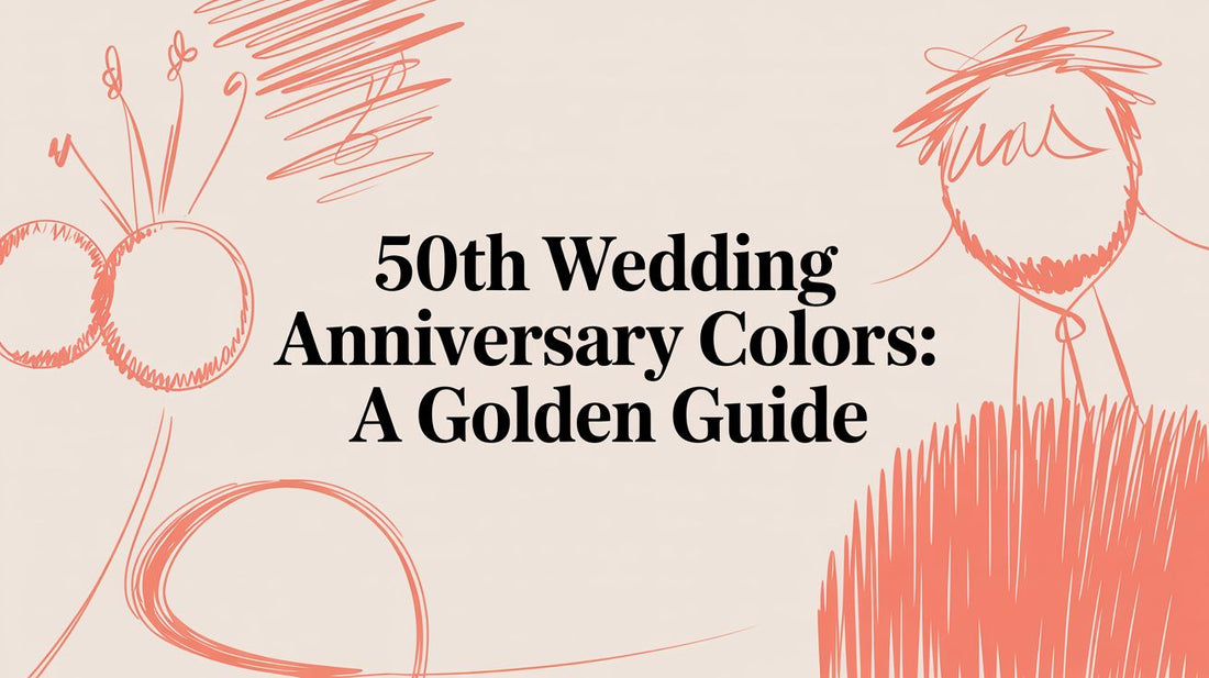 50th Wedding Anniversary Colors: A Golden Guide