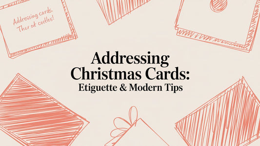 Addressing Christmas Cards: Etiquette & Modern Tips