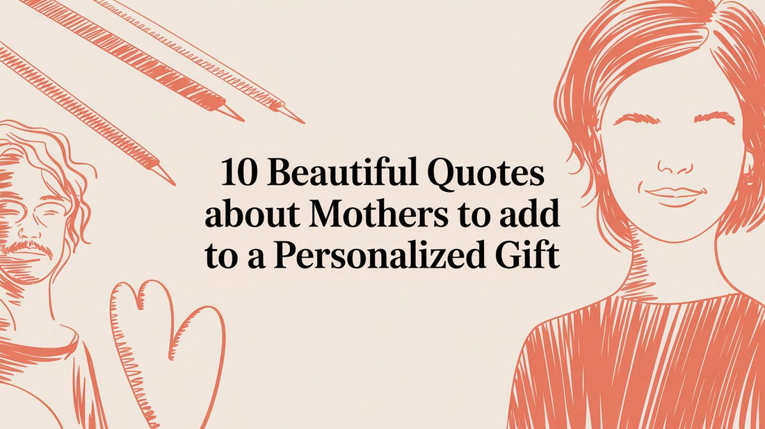 10 Beautiful Quotes About Mothers to Add to a Personalized Gift