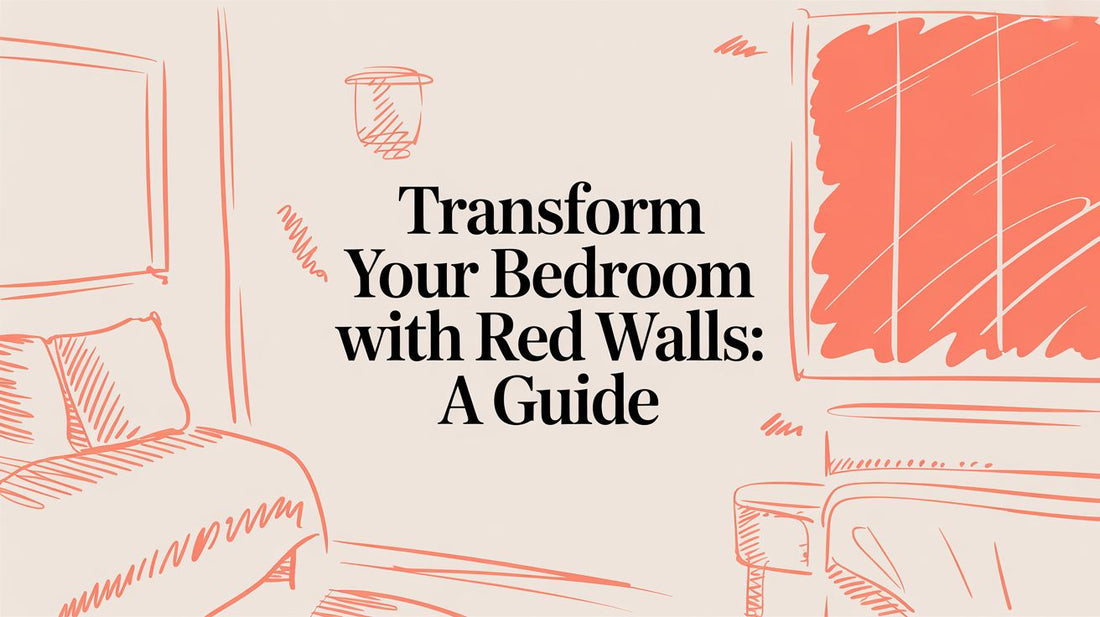 Transform Your Bedroom with Red Walls: A Guide