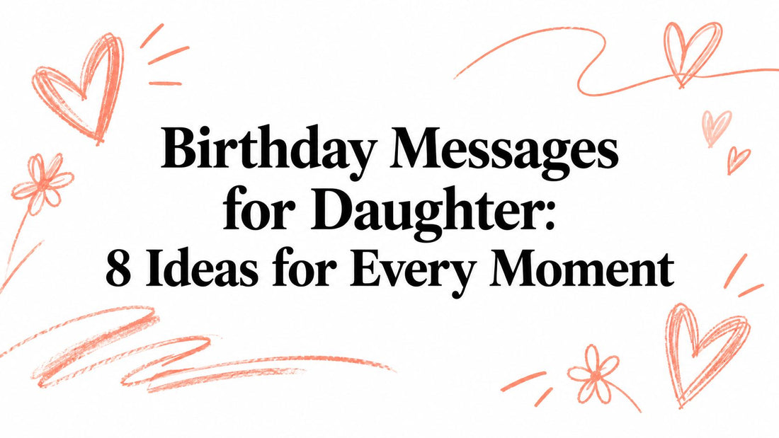 Birthday Messages for Daughter: 8 Ideas for Every Moment