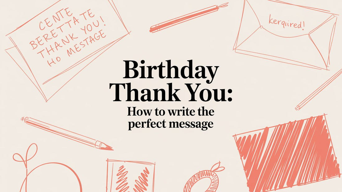 Birthday Thank You: How to Write the Perfect Message