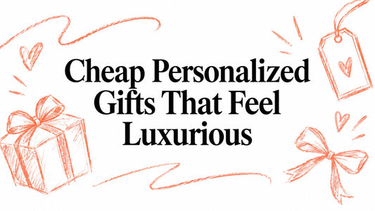 Cheap Personalized Gifts That Feel Luxurious