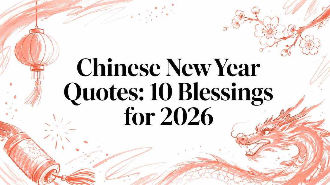Chinese New Year Quotes: 10 Blessings for 2026