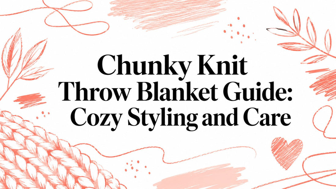 Chunky Knit Throw Blanket Guide: Cozy Styling and Care