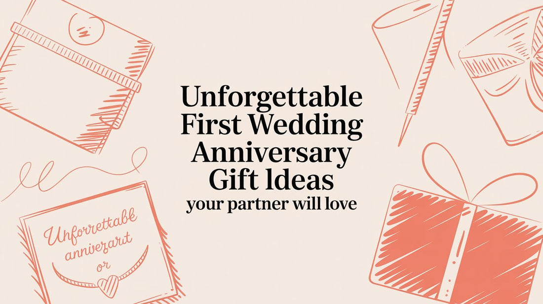Unforgettable First Wedding Anniversary Gift Ideas Your Partner Will Love