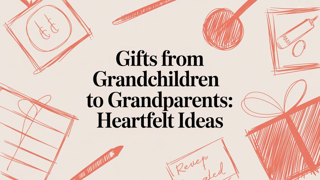 Gifts from grandchildren to grandparents: Heartfelt ideas