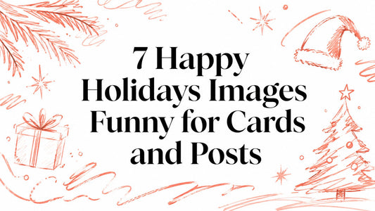 7 Happy Holidays Images Funny for Cards and Posts