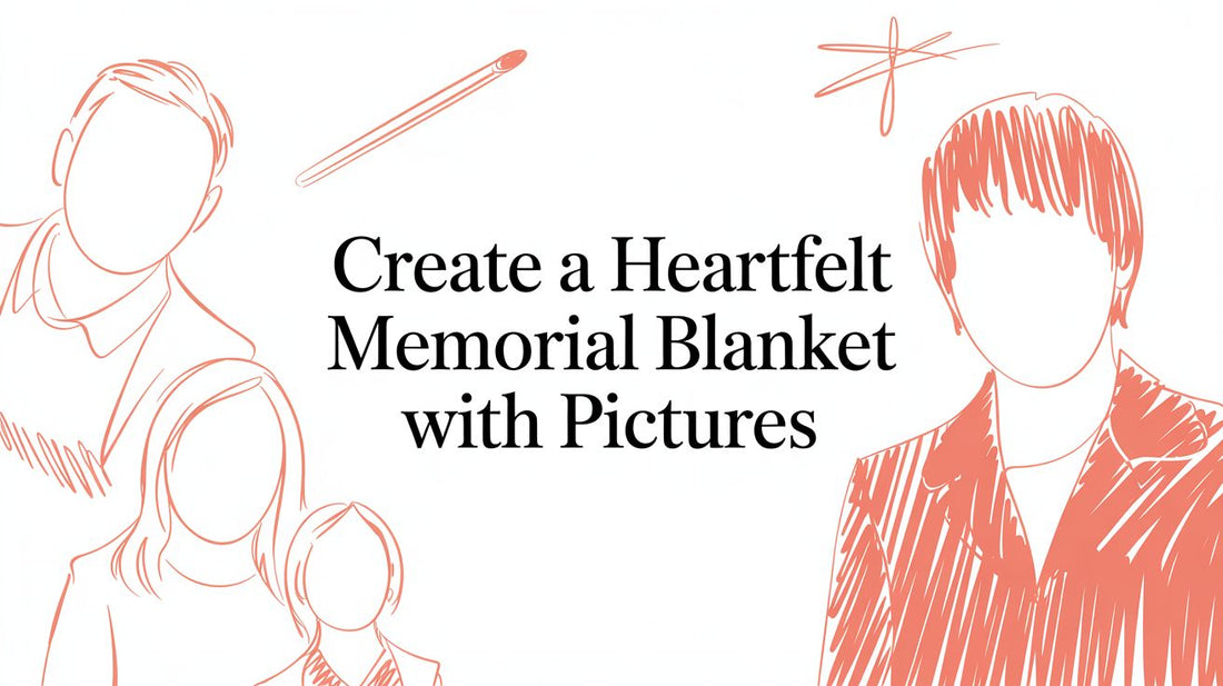 Create a Heartfelt Memorial Blanket with Pictures