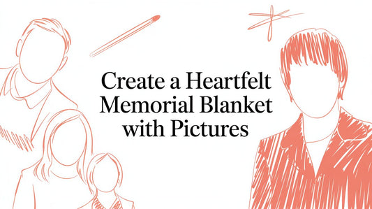 Create a Heartfelt Memorial Blanket with Pictures