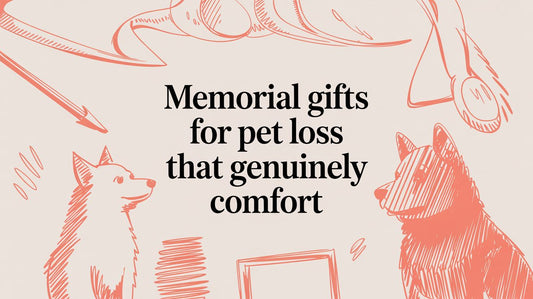 Memorial Gifts for Pet Loss That Genuinely Comfort