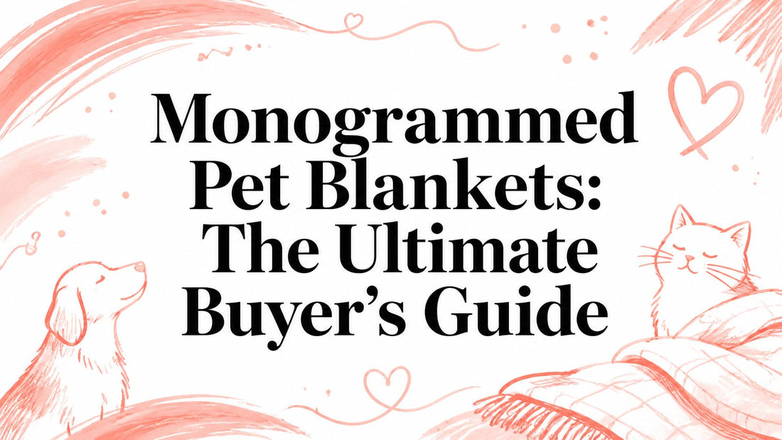 Monogrammed Pet Blankets: The Ultimate Buyer's Guide