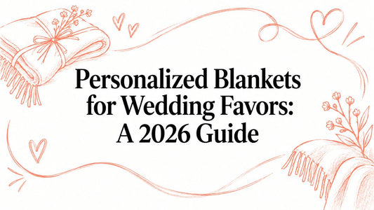 Personalized Blankets for Wedding Favors: A 2026 Guide