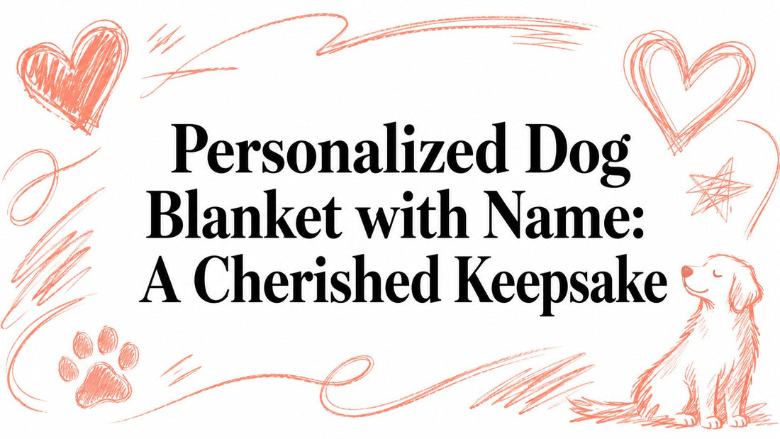 Personalized Dog Blanket with Name: A Cherished Keepsake
