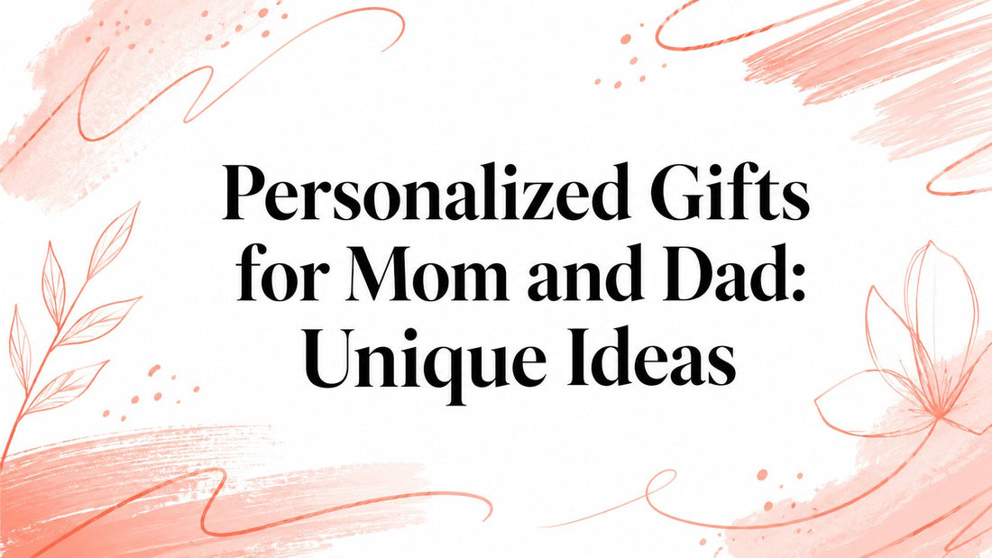 Personalized Gifts for Mom and Dad: Unique Ideas for 2026