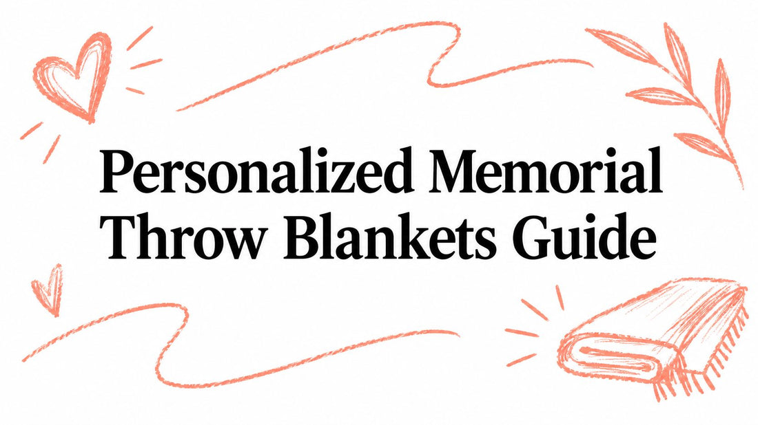 Personalized Memorial Throw Blankets Guide