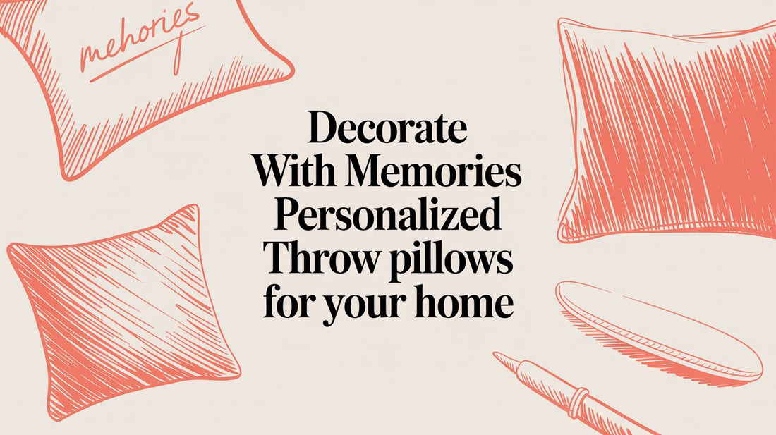 Decorate with Memories Personalized Throw Pillows for Your Home