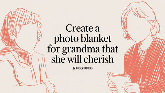 Create a Photo Blanket for Grandma That She Will Cherish