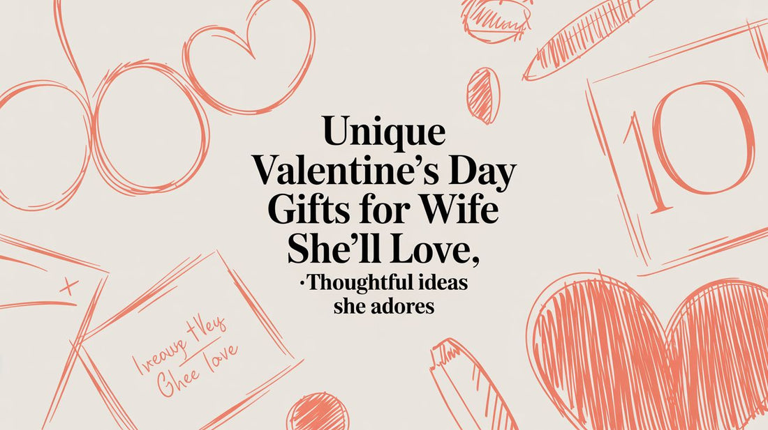 Unique valentine's day gifts for wife she'll love: thoughtful ideas she adores