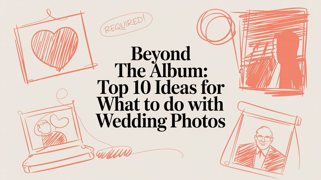 Beyond the Album: Top 10 Ideas for What to Do with Wedding Photos