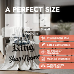 King Blanket - White Background