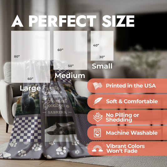 Product display with size chart and features listed.