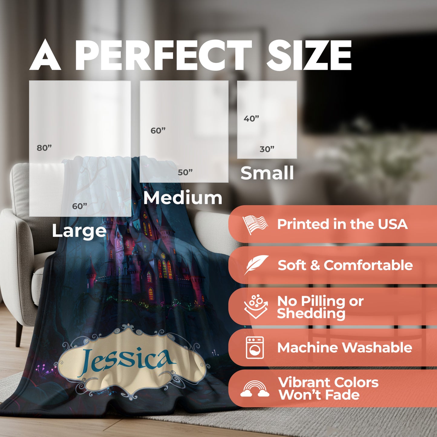 Magic Castle Blanket