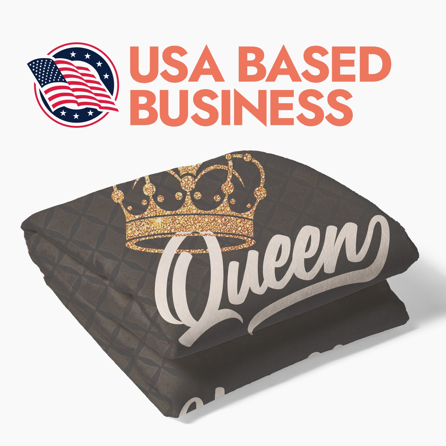 Queen Blanket - Dark Background