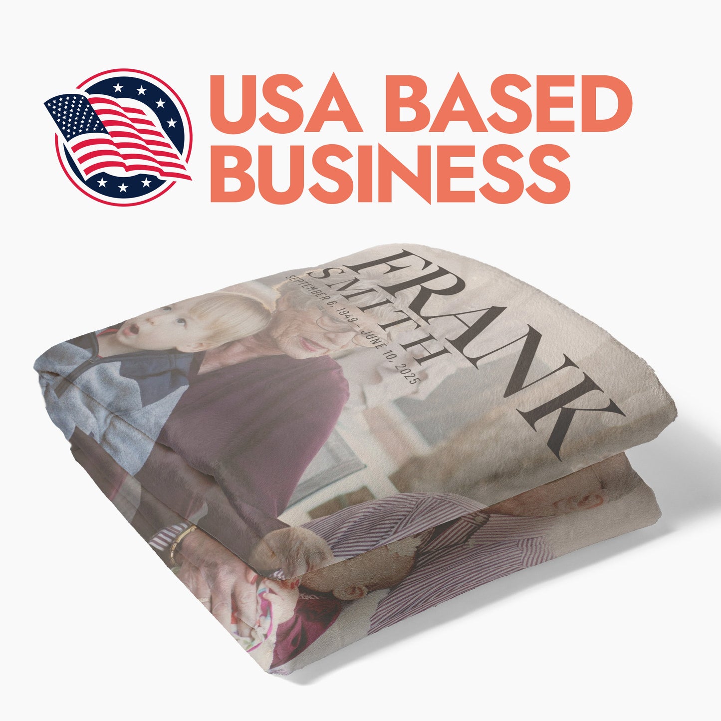 Celebration of Life Photo Blanket