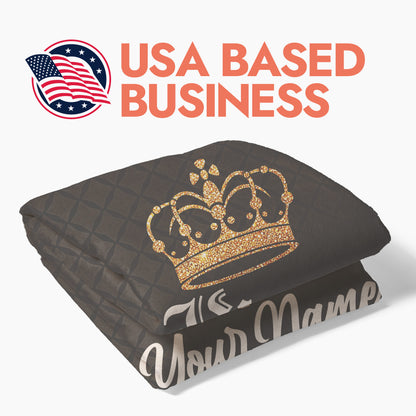 King Blanket - Dark Background