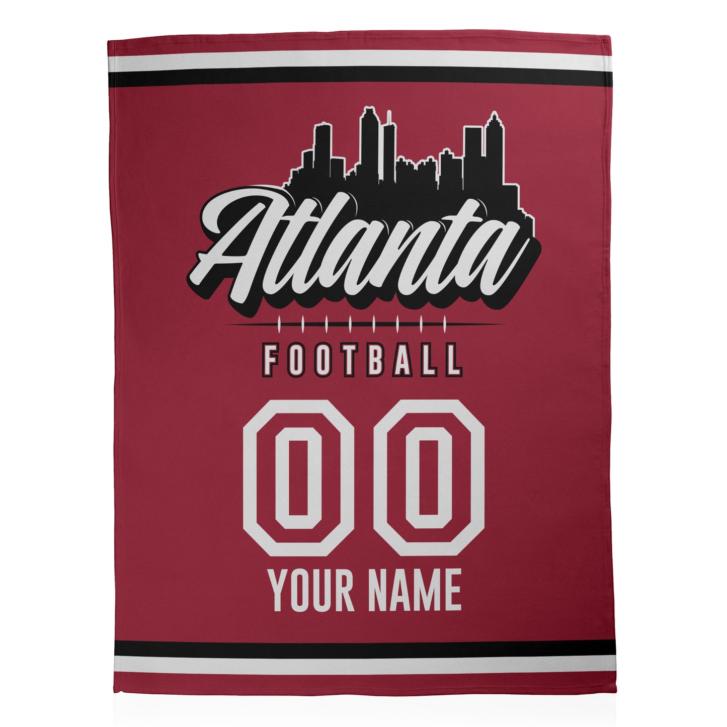 Football City Sherpa Blanket