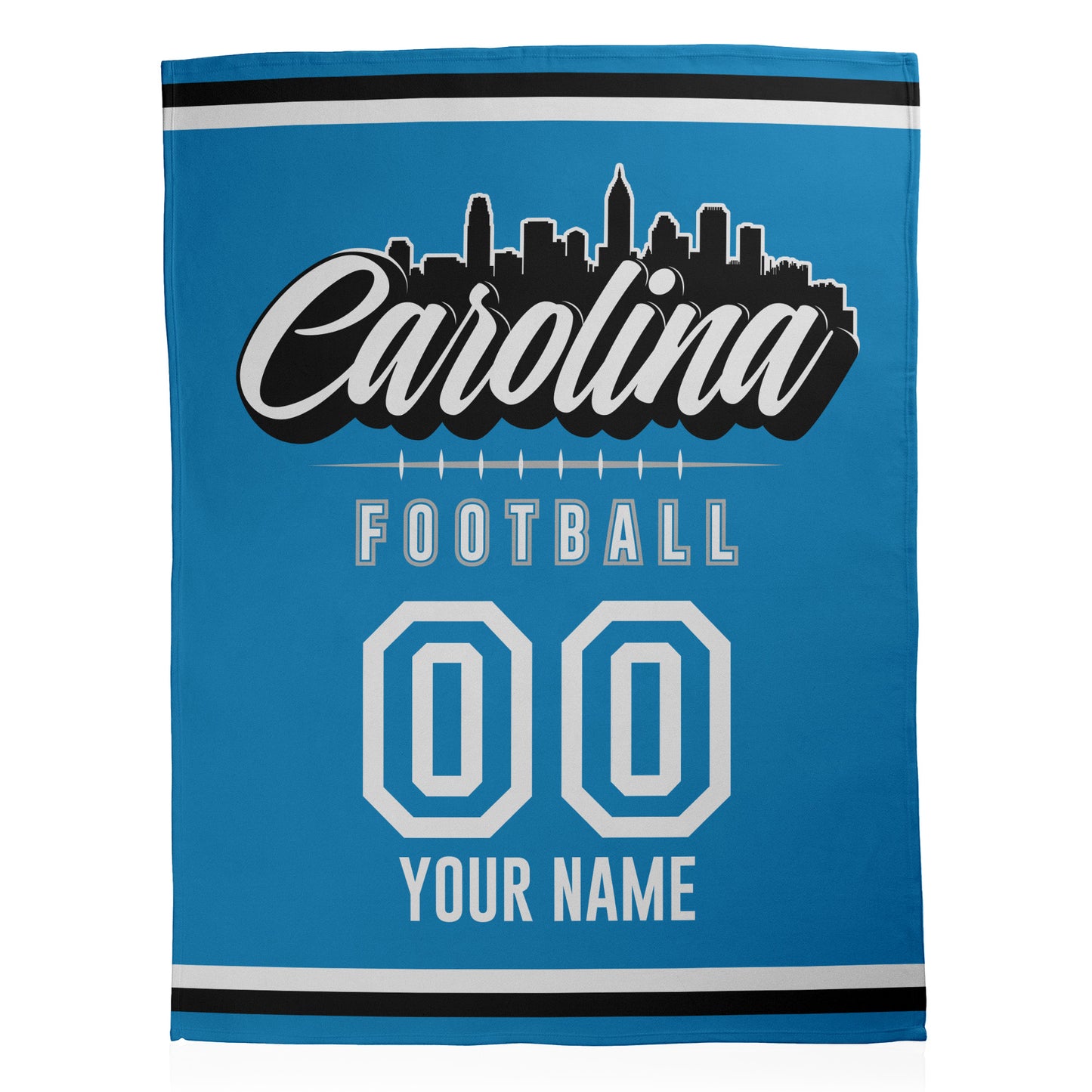 Football City Sherpa Blanket