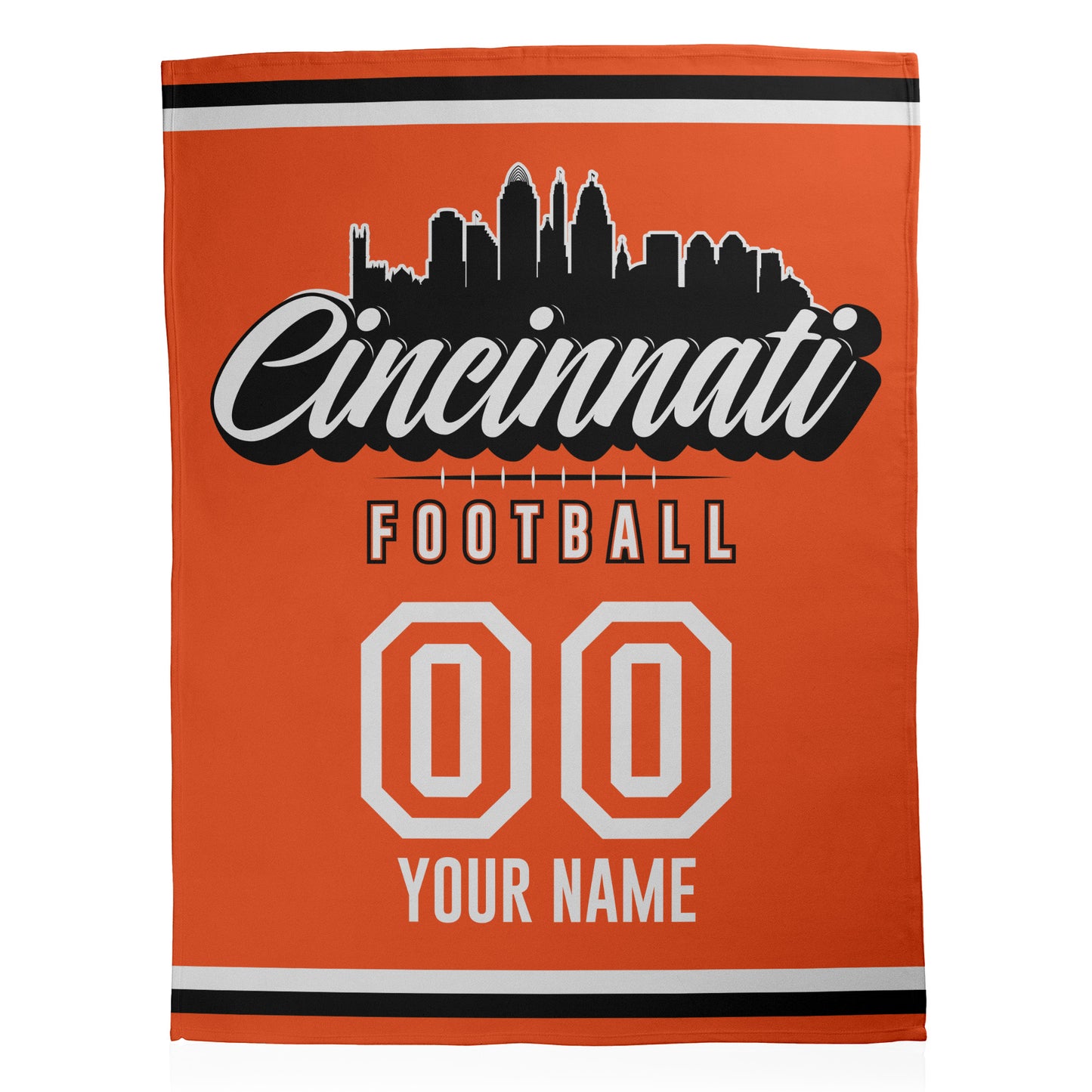 Football City Sherpa Blanket