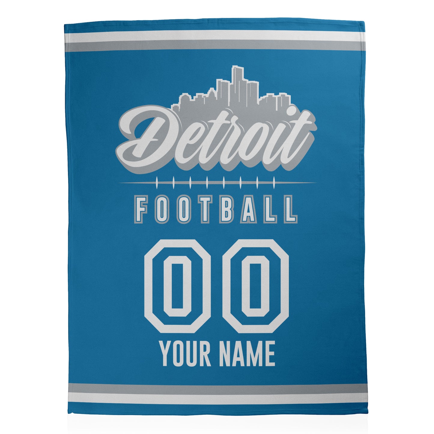 Football City Sherpa Blanket