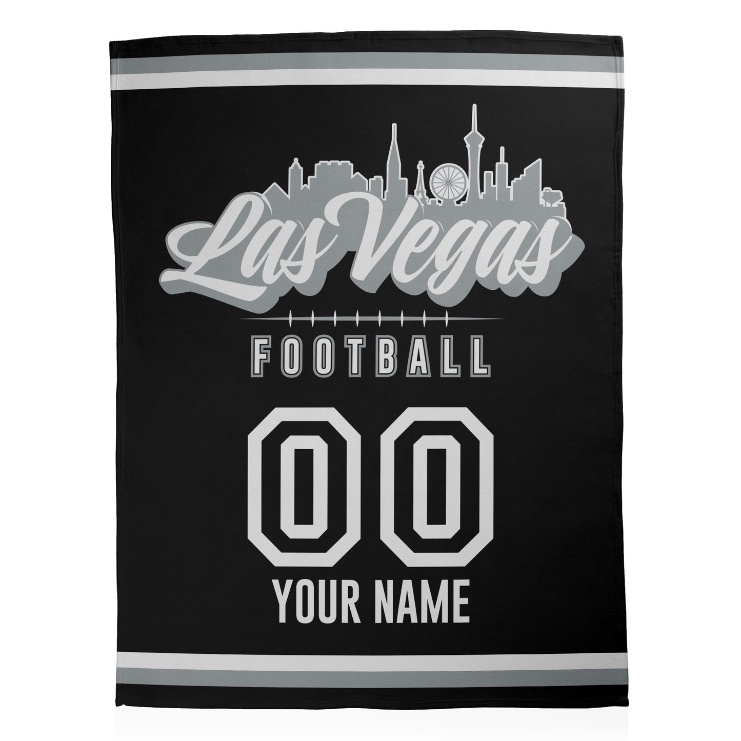 Football City Sherpa Blanket