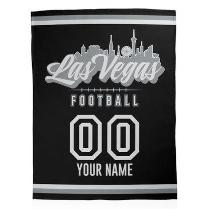 Football City Sherpa Blanket