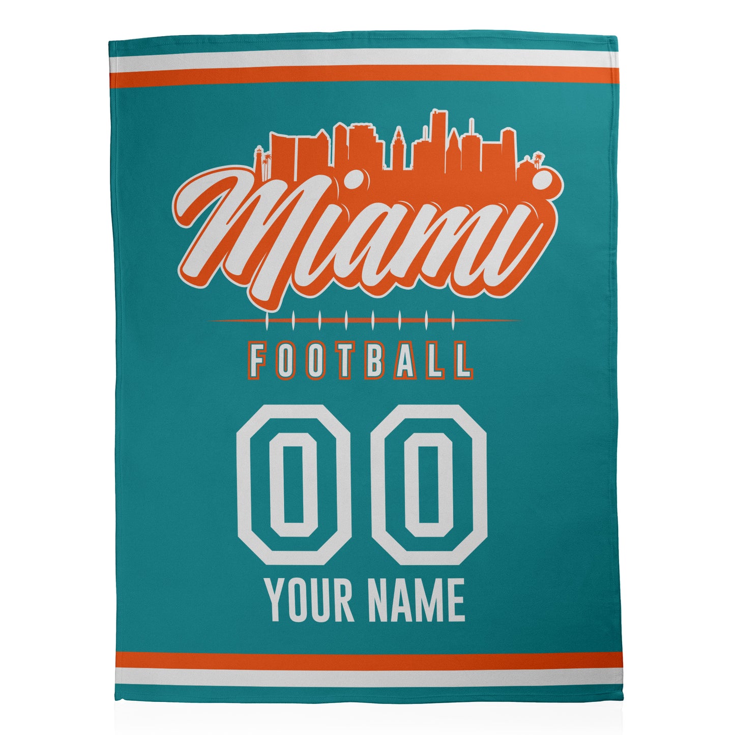 Football City Sherpa Blanket