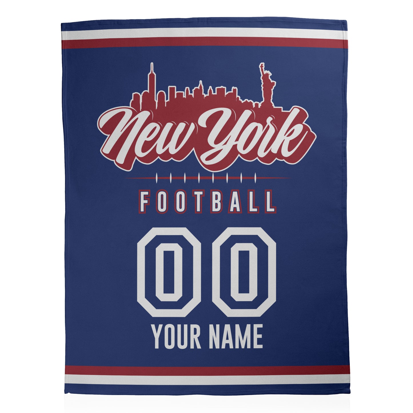 Football City Sherpa Blanket
