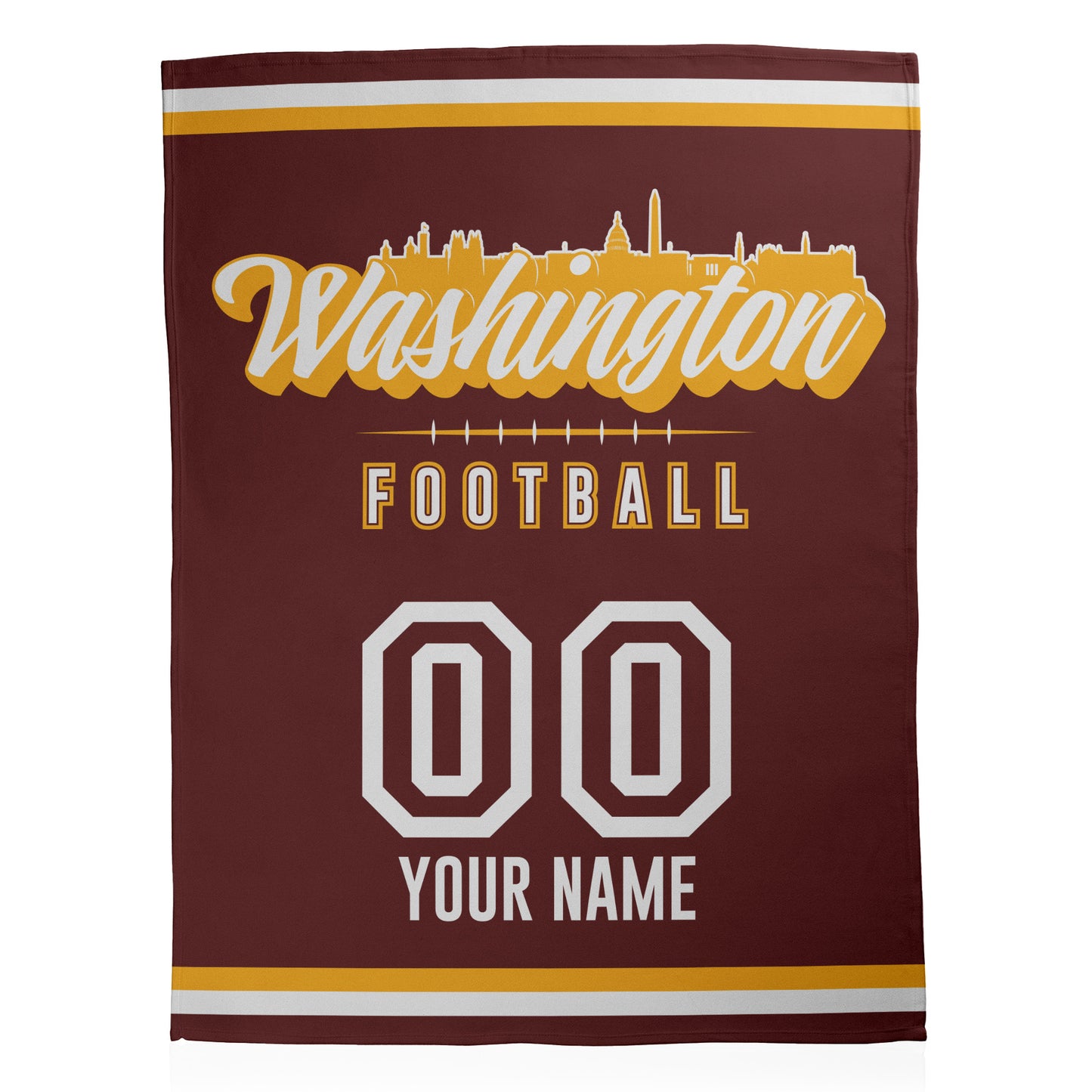 Football City Sherpa Blanket