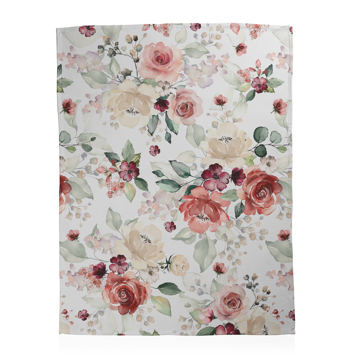 Colorful Floral Blanket