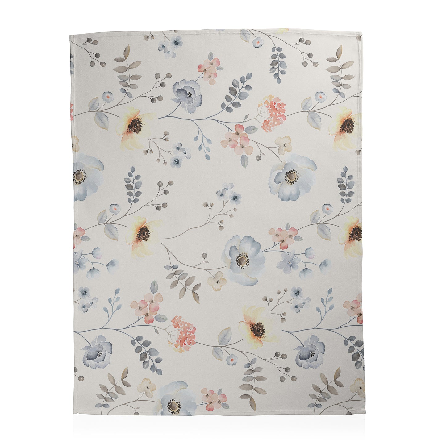 Colorful Floral Blanket