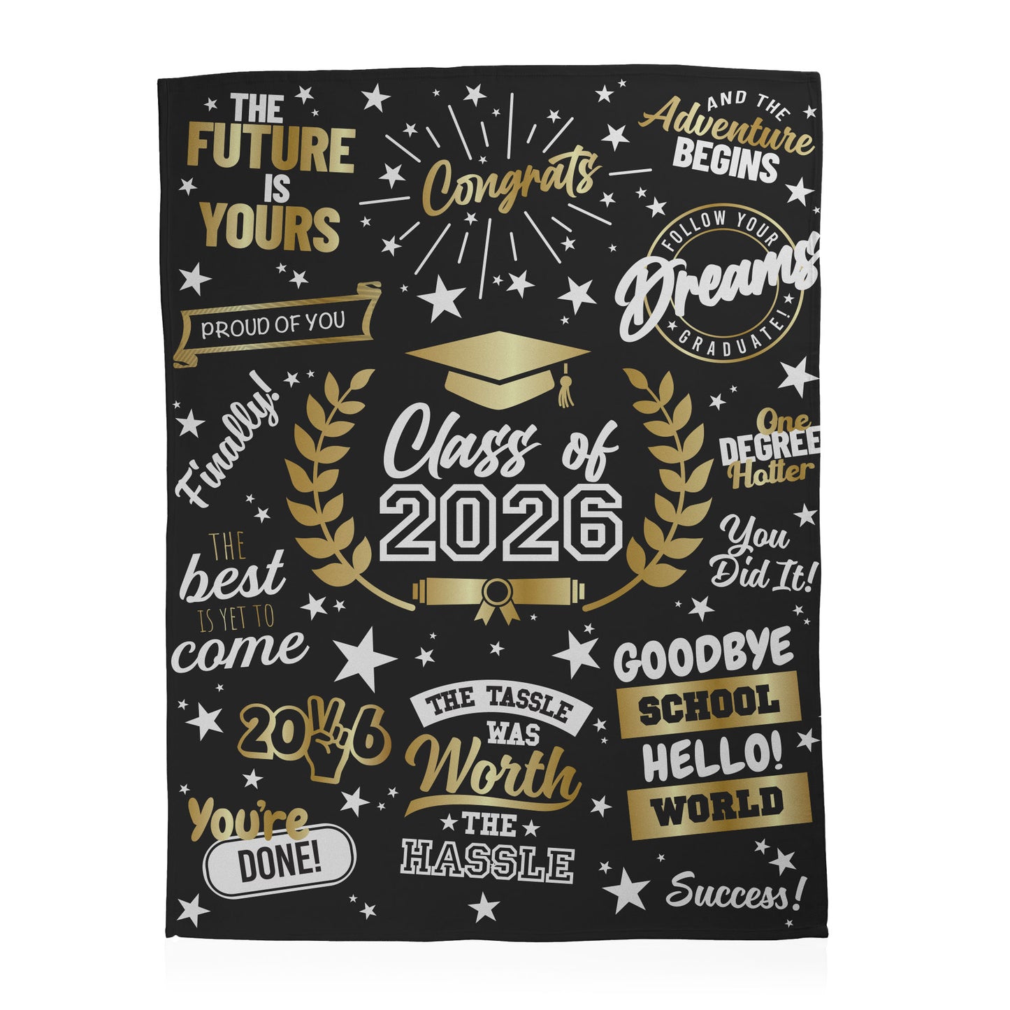 Graduation Messages Blanket