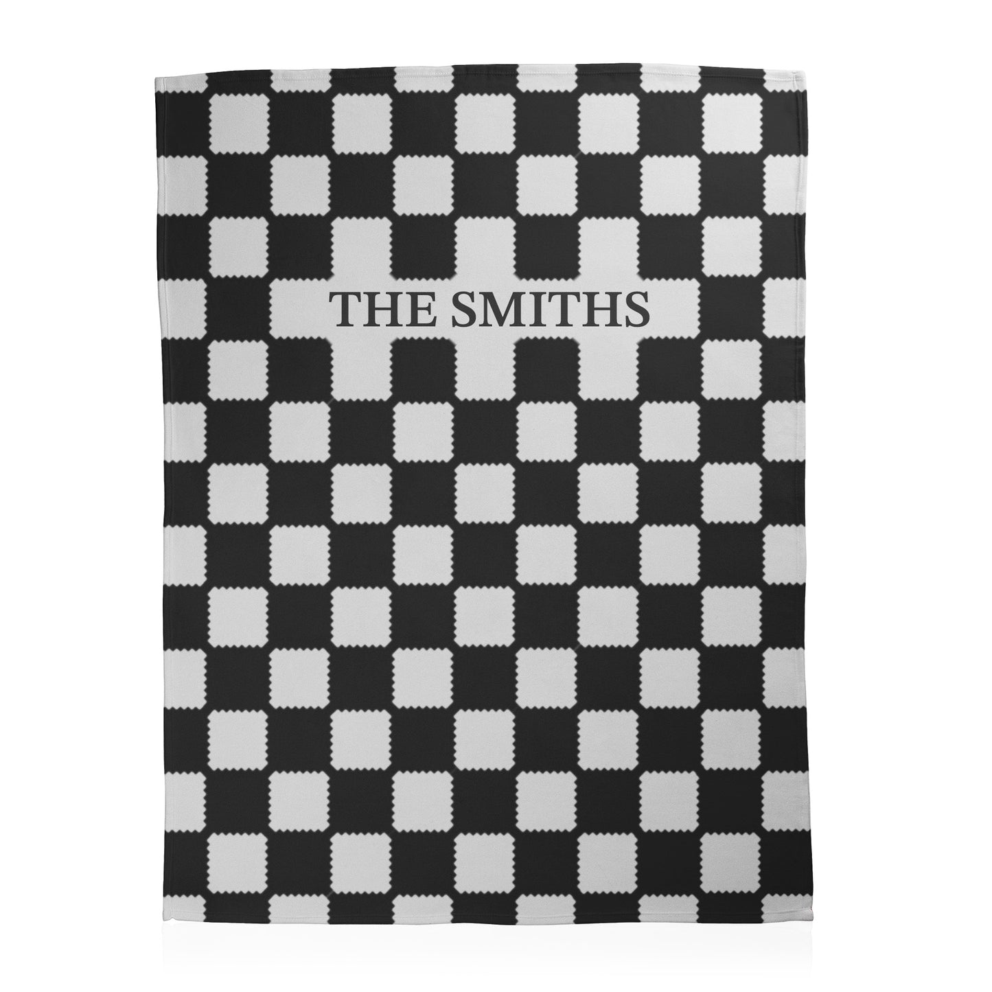 Custom Checkered Blanket