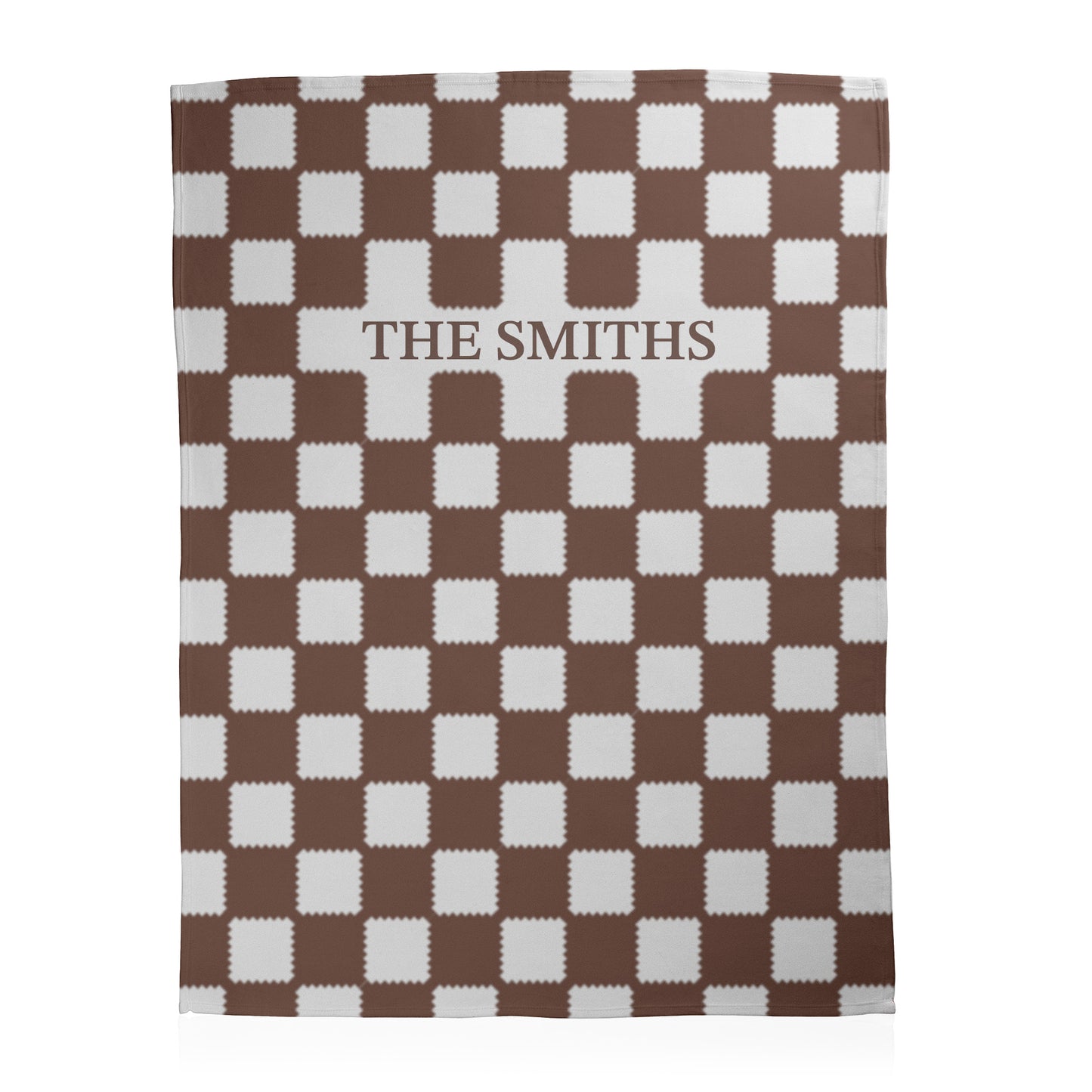Custom Checkered Blanket