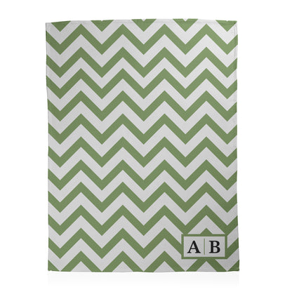 Custom Chevron Pattern Blanket