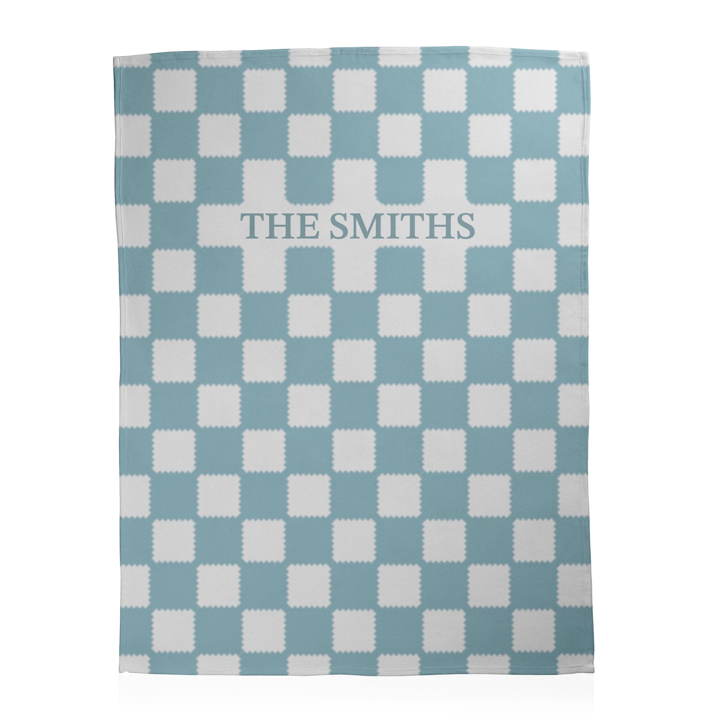 Custom Checkered Blanket
