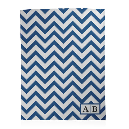 Custom Chevron Pattern Blanket