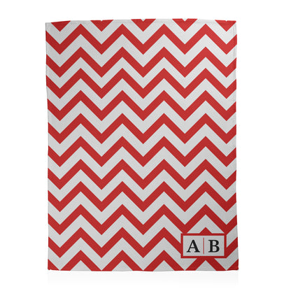Custom Chevron Pattern Blanket