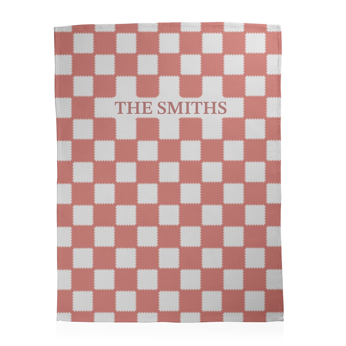 Custom Checkered Blanket