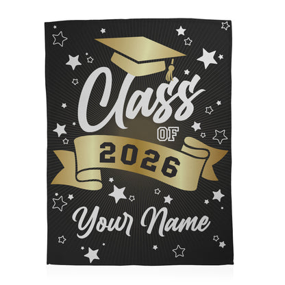 Class of Graduation Text Blanket